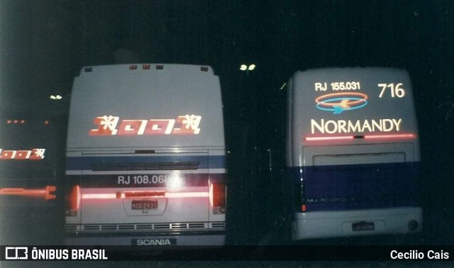 Viação Normandy do Triângulo 716 na cidade de Porto Real, Rio de Janeiro, Brasil, por Cecilio Cais. Número da foto: #8704177.