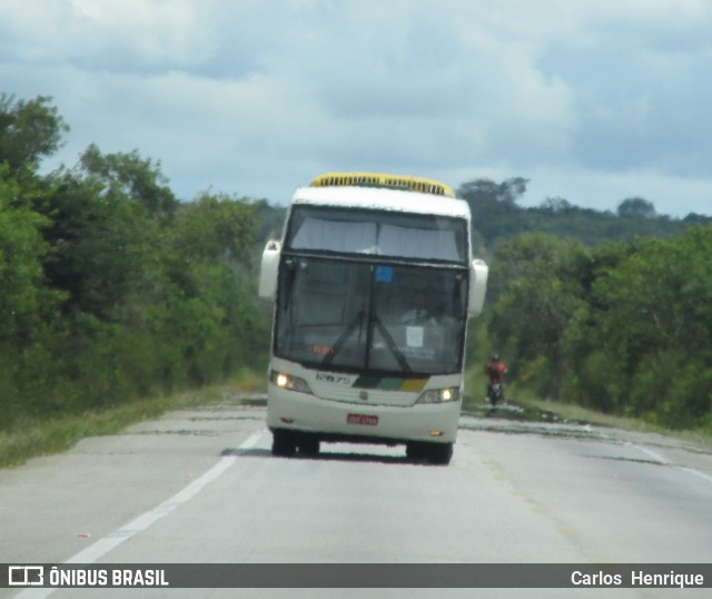 Empresa Gontijo de Transportes 12875 na cidade de Vitória da Conquista, Bahia, Brasil, por Carlos  Henrique. ID da foto: 8703063.