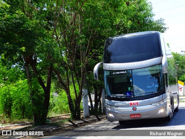 Auto Viação 1001 RJ 108.689 na cidade de Duque de Caxias, Rio de Janeiro, Brasil, por Richard Wagner. ID da foto: 8704726.