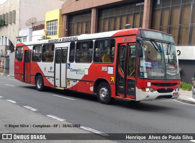 Expresso CampiBus 2213 na cidade de Campinas, São Paulo, Brasil, por Henrique Alves de Paula Silva. ID da foto: 8703736.