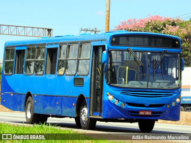Ônibus Particulares 2855 na cidade de Belo Horizonte, Minas Gerais, Brasil, por Adão Raimundo Marcelino. Número da foto: #8705071.