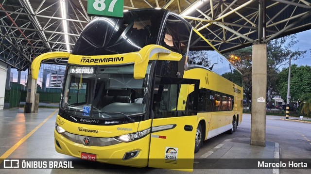 Viação Itapemirim 17037 na cidade de São Paulo, São Paulo, Brasil, por Marcelo Horta. Número da foto: #8704586.