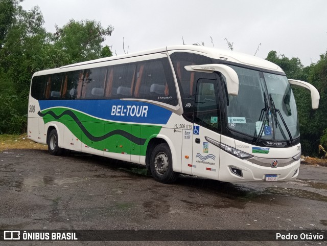 Bel-Tour Transportes e Turismo RJ 508.019 na cidade de São Gonçalo, Rio de Janeiro, Brasil, por Pedro Otávio. Número da foto: #8703656.