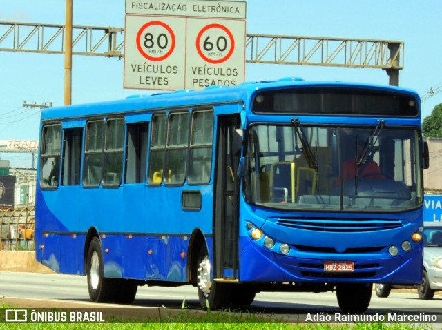 Ônibus Particulares 2825 na cidade de Belo Horizonte, Minas Gerais, Brasil, por Adão Raimundo Marcelino. Número da foto: #8705059.