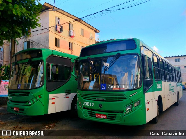 OT Trans - Ótima Salvador Transportes 20012 na cidade de Salvador, Bahia, Brasil, por Cauã Cauazinho. ID da foto: 8707413.