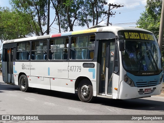 Viação Redentor C47779 na cidade de Rio de Janeiro, Rio de Janeiro, Brasil, por Jorge Gonçalves. Número da foto: #8706125.