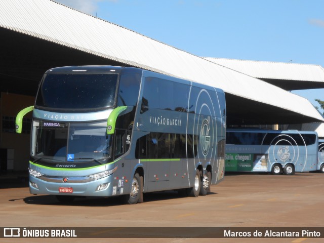 Viação Garcia 8832 na cidade de Maringá, Paraná, Brasil, por Marcos de Alcantara Pinto. Número da foto: #8707081.