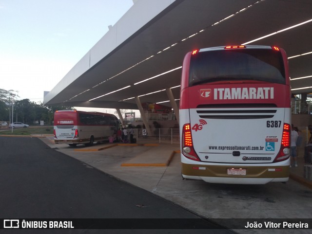 Expresso Itamarati 6387 na cidade de Fernandópolis, São Paulo, Brasil, por João Vitor Pereira. Número da foto: #8707006.