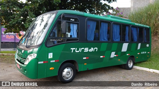 Tursan - Turismo Santo André 458 (RJ 597.149) na cidade de Barra Mansa, Rio de Janeiro, Brasil, por Danilo  Ribeiro. Número da foto: #8706383.
