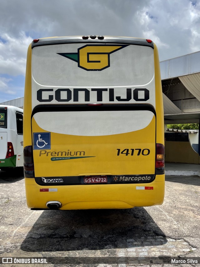 Empresa Gontijo de Transportes 14170 na cidade de Nova Cruz, Rio Grande do Norte, Brasil, por Marco Silva. Número da foto: #8706484.