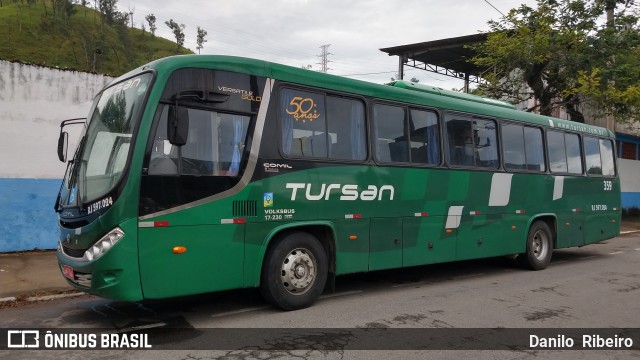 Tursan - Turismo Santo André 359 (RJ 597.024) na cidade de Barra Mansa, Rio de Janeiro, Brasil, por Danilo  Ribeiro. ID da foto: 8710193.