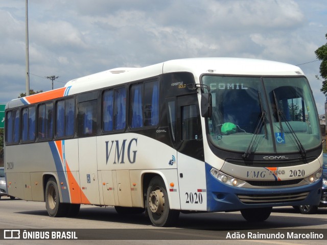 VMG - Viação Minas Gerais 2020 na cidade de Belo Horizonte, Minas Gerais, Brasil, por Adão Raimundo Marcelino. ID da foto: 8711126.