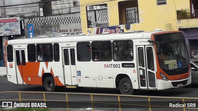 Expresso Coroado 0617003 na cidade de Manaus, Amazonas, Brasil, por Radical SR8. Número da foto: #8708221.