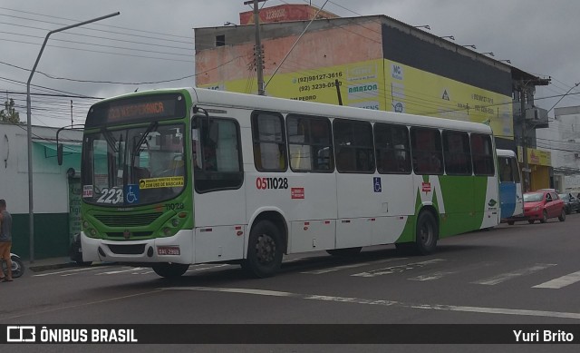 Via Verde Transportes Coletivos 0511028 na cidade de Manaus, Amazonas, Brasil, por Yuri Brito. Número da foto: #8708690.