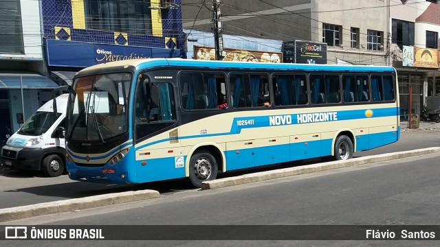 Viação Novo Horizonte 1025411 na cidade de Vitória da Conquista, Bahia, Brasil, por Flávio  Santos. ID da foto: 8708453.