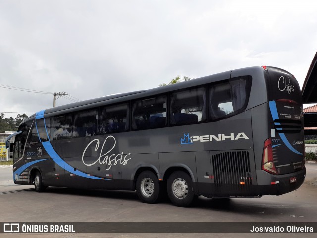 Empresa de Ônibus Nossa Senhora da Penha 53021 na cidade de Embu das Artes, São Paulo, Brasil, por Josivaldo Oliveira. ID da foto: 8710010.