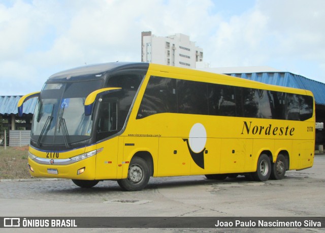 Viação Nordeste 2170 na cidade de Natal, Rio Grande do Norte, Brasil, por Joao Paulo Nascimento Silva. Número da foto: #8710426.