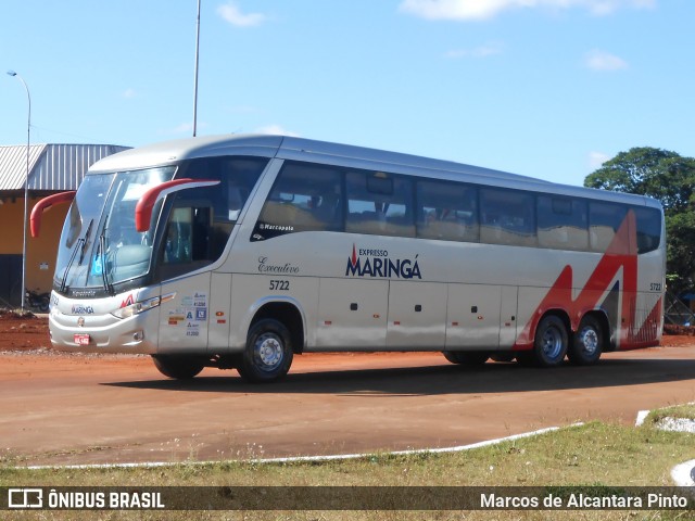 Expresso Maringá 5722 na cidade de Maringá, Paraná, Brasil, por Marcos de Alcantara Pinto. Número da foto: #8708692.