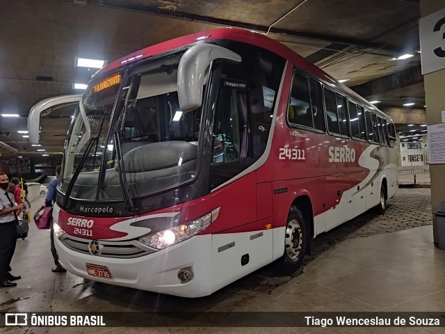 Viação Serro 24311 na cidade de Belo Horizonte, Minas Gerais, Brasil, por Tiago Wenceslau de Souza. Número da foto: #8711199.