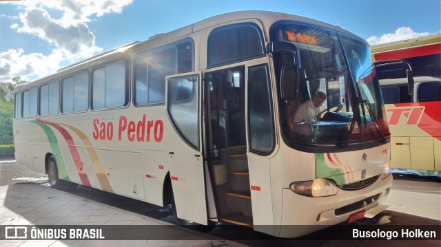 Expresso São Pedro 2750 na cidade de Santa Maria, Rio Grande do Sul, Brasil, por Busologo Holken. Número da foto: #8708801.