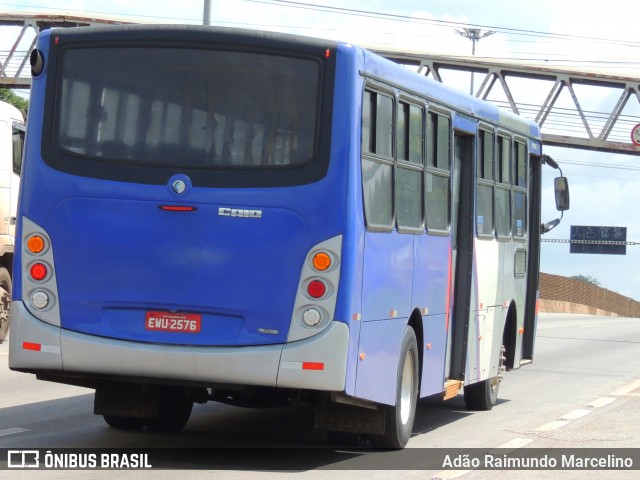 Ônibus Particulares 2576 na cidade de Belo Horizonte, Minas Gerais, Brasil, por Adão Raimundo Marcelino. ID da foto: 8711201.