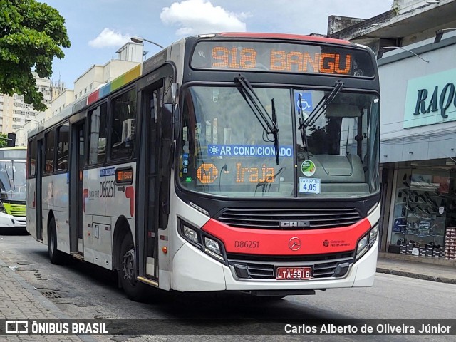 Auto Viação Jabour D86251 na cidade de Rio de Janeiro, Rio de Janeiro, Brasil, por Carlos Alberto de Oliveira Júnior. ID da foto: 8708928.