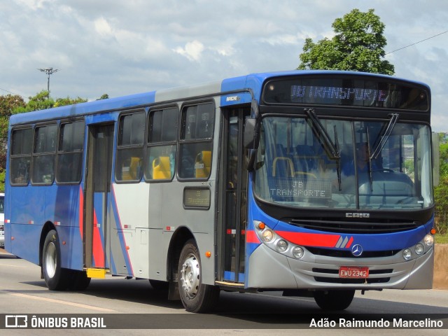 Ônibus Particulares 2342 na cidade de Belo Horizonte, Minas Gerais, Brasil, por Adão Raimundo Marcelino. ID da foto: 8711186.