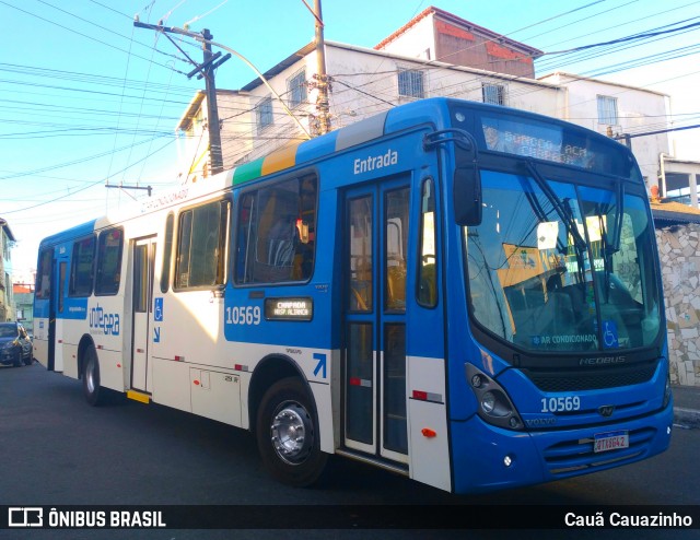 Concessionária Salvador Norte - CSN Transportes 10569 na cidade de Salvador, Bahia, Brasil, por Cauã Cauazinho. Número da foto: #8708247.