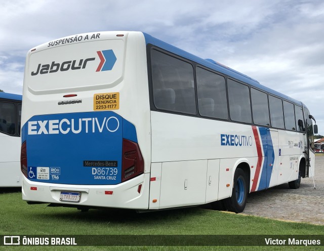 Auto Viação Jabour D86739 na cidade de Rio de Janeiro, Rio de Janeiro, Brasil, por Victor Marques. Número da foto: #8710617.