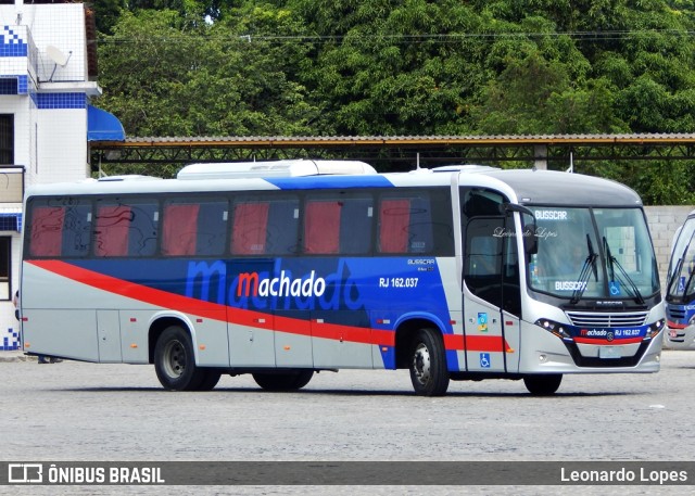 Transportes Machado RJ 162.037 na cidade de Magé, Rio de Janeiro, Brasil, por Leonardo Lopes. Número da foto: #8709898.