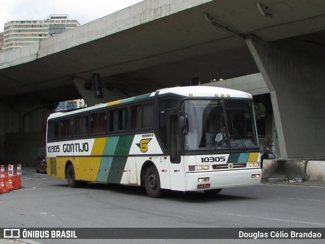 Empresa Gontijo de Transportes 10305 na cidade de Belo Horizonte, Minas Gerais, Brasil, por Douglas Célio Brandao. ID da foto: 8713450.