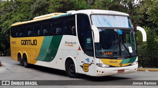 Empresa Gontijo de Transportes 14625 na cidade de São Paulo, São Paulo, Brasil, por Jonas Ramos. ID da foto: 8714590.