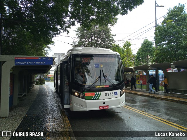 Metra - Sistema Metropolitano de Transporte 8173 na cidade de Santo André, São Paulo, Brasil, por Lucas Kaneko. Número da foto: #8712370.