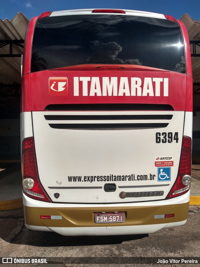 Expresso Itamarati 6394 na cidade de Estrela d`Oeste, São Paulo, Brasil, por João Vitor Pereira. Número da foto: #8711617.