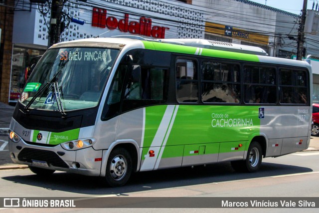 Transbus Cachoeirinha 927 na cidade de Cachoeirinha, Rio Grande do Sul, Brasil, por Marcos Vinícius Vale Silva. Número da foto: #8713235.