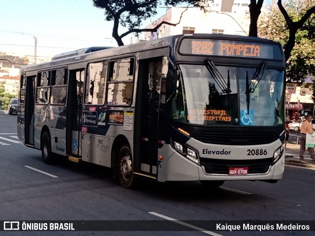 Viação São Geraldo 20886 na cidade de Belo Horizonte, Minas Gerais, Brasil, por Kaique Marquês Medeiros . Número da foto: #8713581.