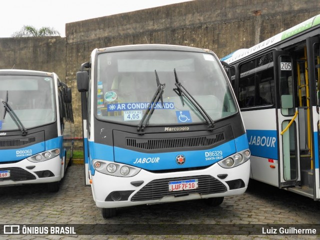 Auto Viação Jabour D86329 na cidade de Rio de Janeiro, Rio de Janeiro, Brasil, por Luiz Guilherme. Número da foto: #8712208.