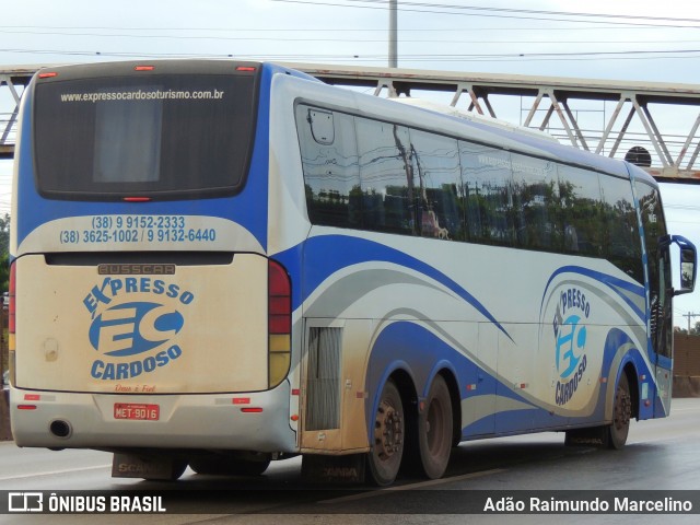 Expresso Cardoso 9016 na cidade de Belo Horizonte, Minas Gerais, Brasil, por Adão Raimundo Marcelino. ID da foto: 8714614.