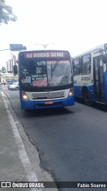 Viação Forte AF-98704 na cidade de Belém, Pará, Brasil, por Fabio Soares. ID da foto: 8711767.