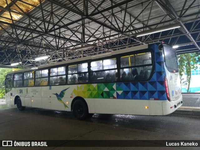 Viação Guaianazes 01 191 na cidade de Santo André, São Paulo, Brasil, por Lucas Kaneko. ID da foto: 8714440.