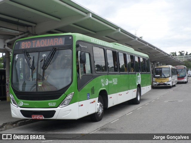 Tijuquinha - Auto Viação Tijuca A50183 na cidade de Rio de Janeiro, Rio de Janeiro, Brasil, por Jorge Gonçalves. ID da foto: 8713386.