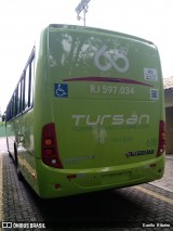 Tursan - Turismo Santo André 618 (RJ 597.034) na cidade de Resende, Rio de Janeiro, Brasil, por Danilo  Ribeiro. Número da foto: #8711619.