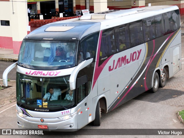 Viação Jam Joy 7711 na cidade de Imperatriz, Maranhão, Brasil, por Victor Hugo. Número da foto: #8715267.