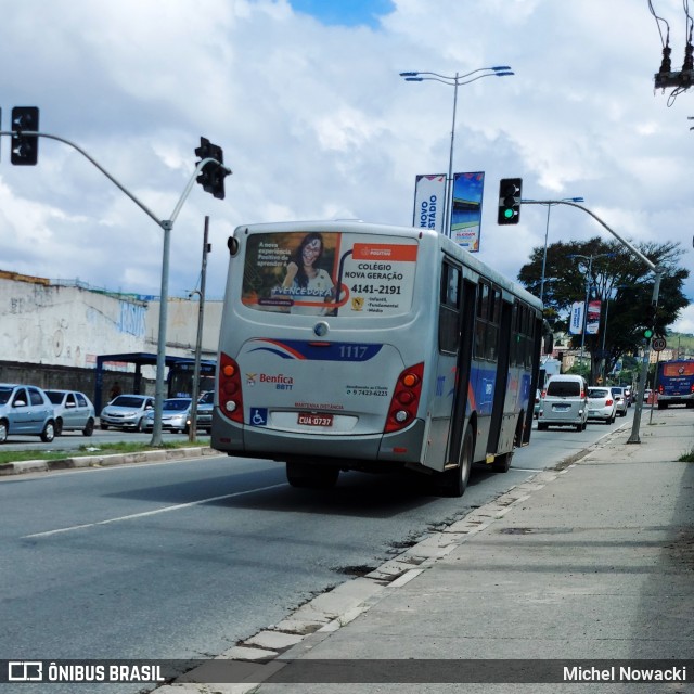 BBTT - Benfica Barueri Transporte e Turismo 1117 na cidade de Itapevi, São Paulo, Brasil, por Michel Nowacki. Número da foto: #8716712.