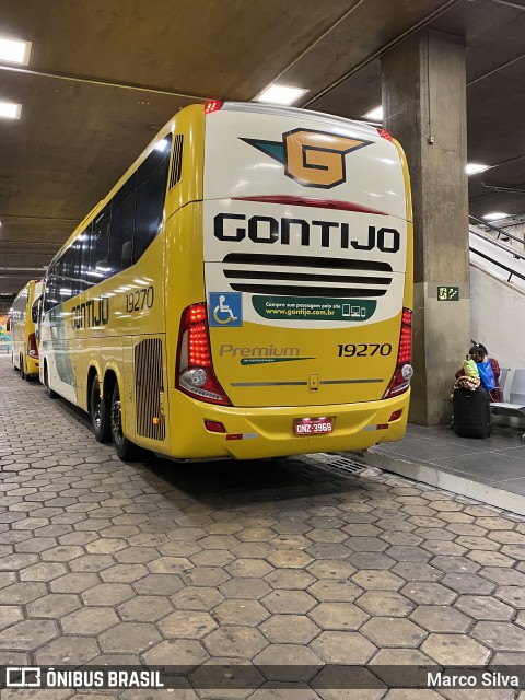 Empresa Gontijo de Transportes 19270 na cidade de Belo Horizonte, Minas Gerais, Brasil, por Marco Silva. Número da foto: #8715960.