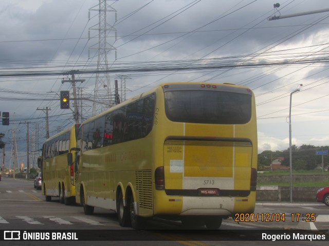 Viação Itapemirim 5713 na cidade de São José dos Campos, São Paulo, Brasil, por Rogerio Marques. Número da foto: #8716682.