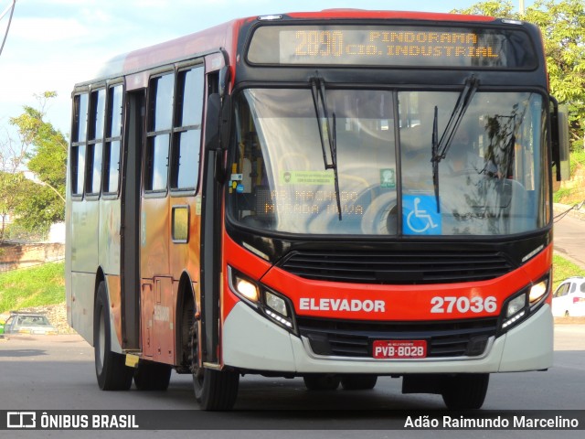 Viação Lux > Viação Fênix 27036 na cidade de Belo Horizonte, Minas Gerais, Brasil, por Adão Raimundo Marcelino. Número da foto: #8717348.