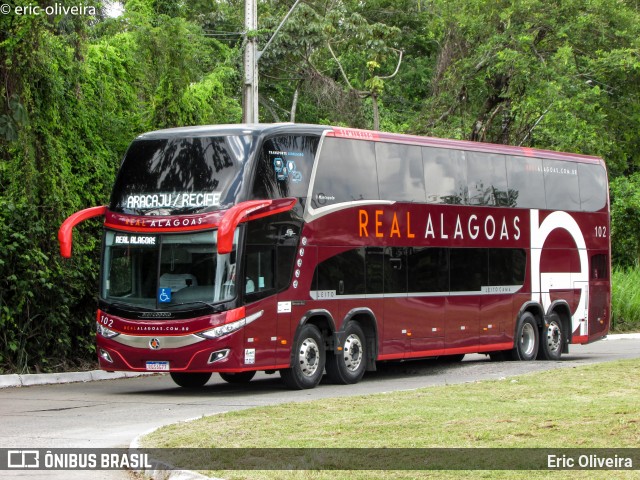 Real Alagoas de Viação 102 na cidade de Recife, Pernambuco, Brasil, por Eric Oliveira. Número da foto: #8715526.