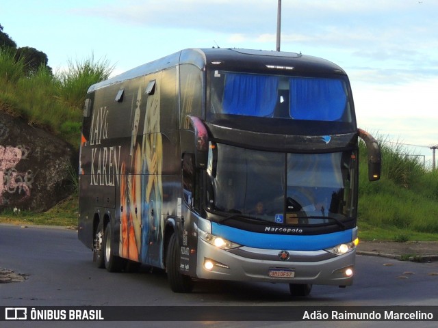 Nilsinho Turismo 0557 na cidade de Belo Horizonte, Minas Gerais, Brasil, por Adão Raimundo Marcelino. ID da foto: 8717378.