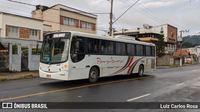 Paraibuna Transportes 15002 na cidade de Juiz de Fora, Minas Gerais, Brasil, por Luiz Carlos Rosa. Número da foto: #8717180.